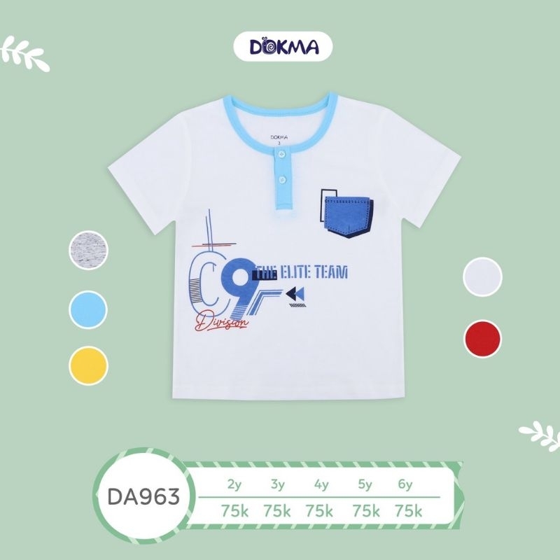 Áo cộc tay bé trai Dokma 2-6Y DA686, DA963