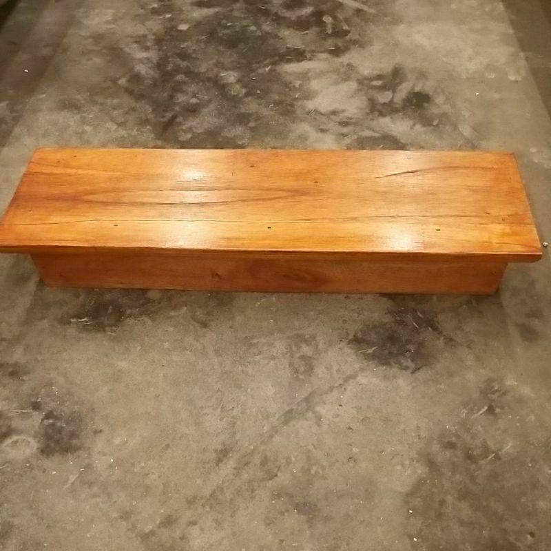 Đôn kê tượng thần tài thổ địa gỗ đẹp, kê kê tượng thần tài ban 61cm