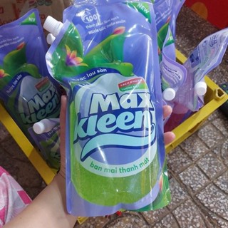 NƯỚC LAU SÀN MAXKLEEN - TÚI 1KG [ NGÀN HOA/ BAN MAI]