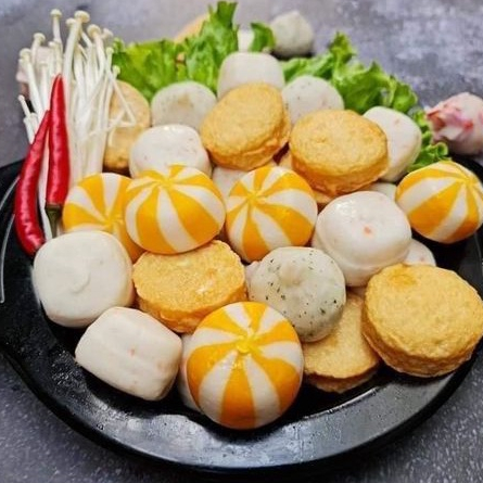 Viên thả lẩu Malaysia mix các vị 500gr❤️Tmart - Thực phẩm sạch