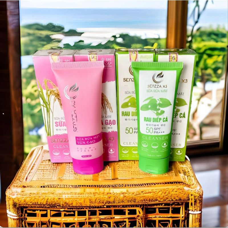 Sữa Rửa Mặt Senzza X3