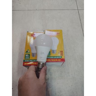 Bóng bulb led  15w trung tính,bóng led đui e27 màu 4000k