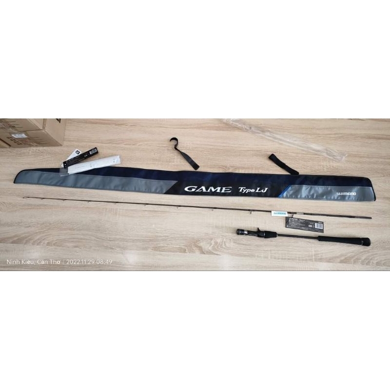 Cần Câu Cá Shimano 2021 Game Type LJ B63-1 - 1.91m - Máy Ngang