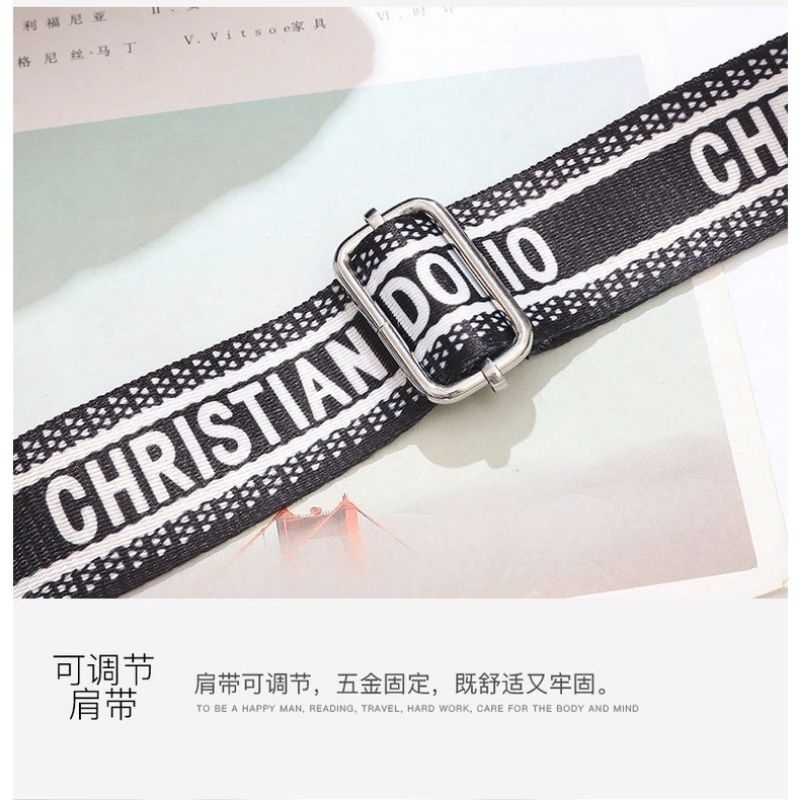 Túi WANG Nữ Đeo Cheo, Túi Nữ Trần Trám Dây Bản To A.T