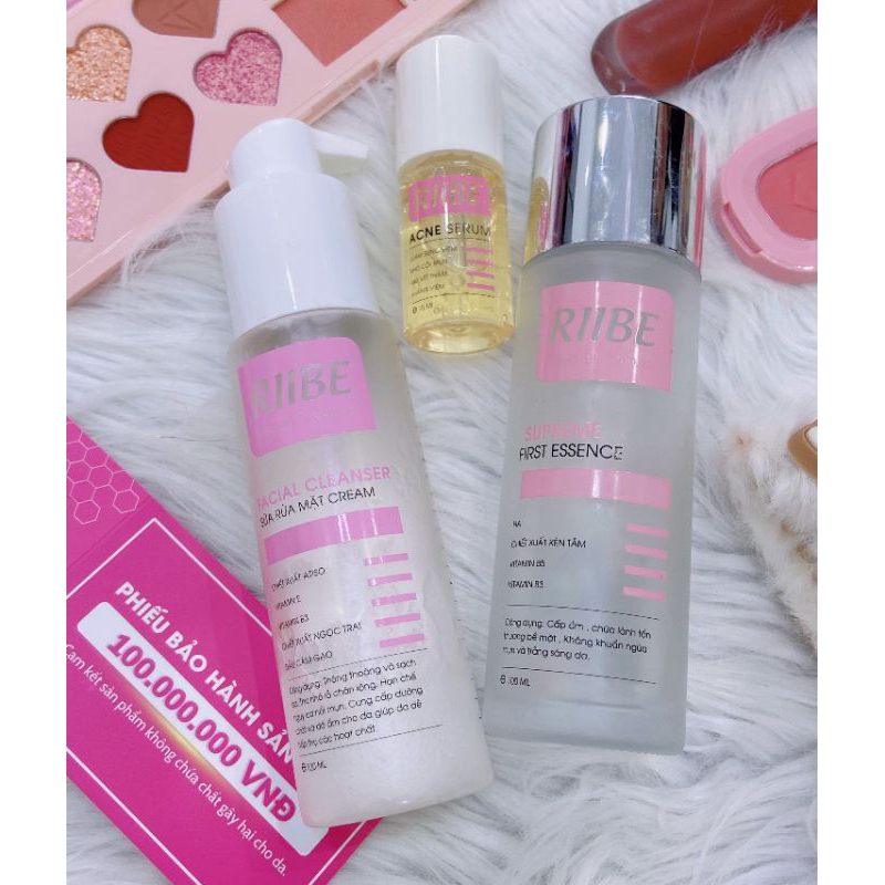 🌈TONER RIIBE  tặng kèm 30ml sữa rửa mặt riibe