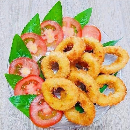 Mực vòng cắt khoanh túi 1kg  ❤️Tmart - Thực phẩm sạch
