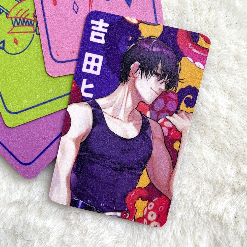 Card bo góc nhân vật Chainsaw Man thiết kế bởi Lannitae