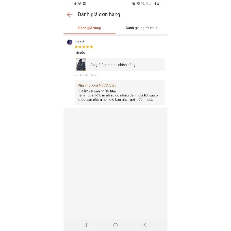 Áo gió Champion màu tím than auth100% new