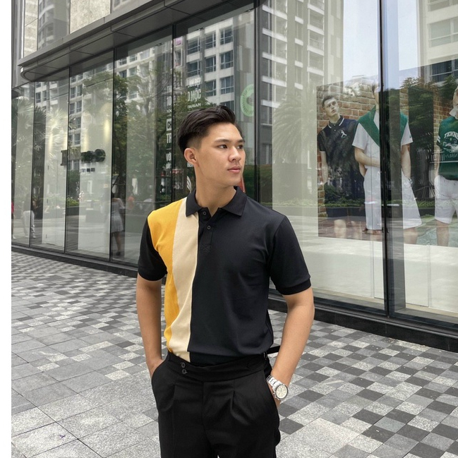 Áo thun nam POLO thiết kế vải cá sấu cao cấp ngắn tay cực sang trọng