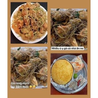 bột gà rang muối