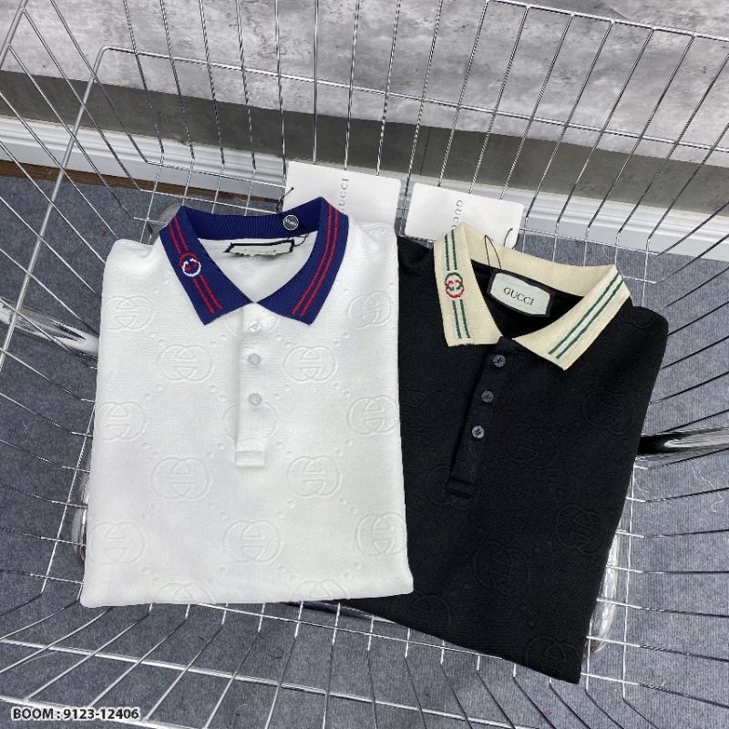 Áo Polo thêu họa tiết cực đỉnh, kèm ảnh thật