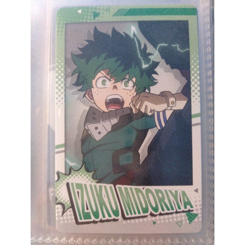 Thẻ bài snapmide Deku, Ochako, Momo