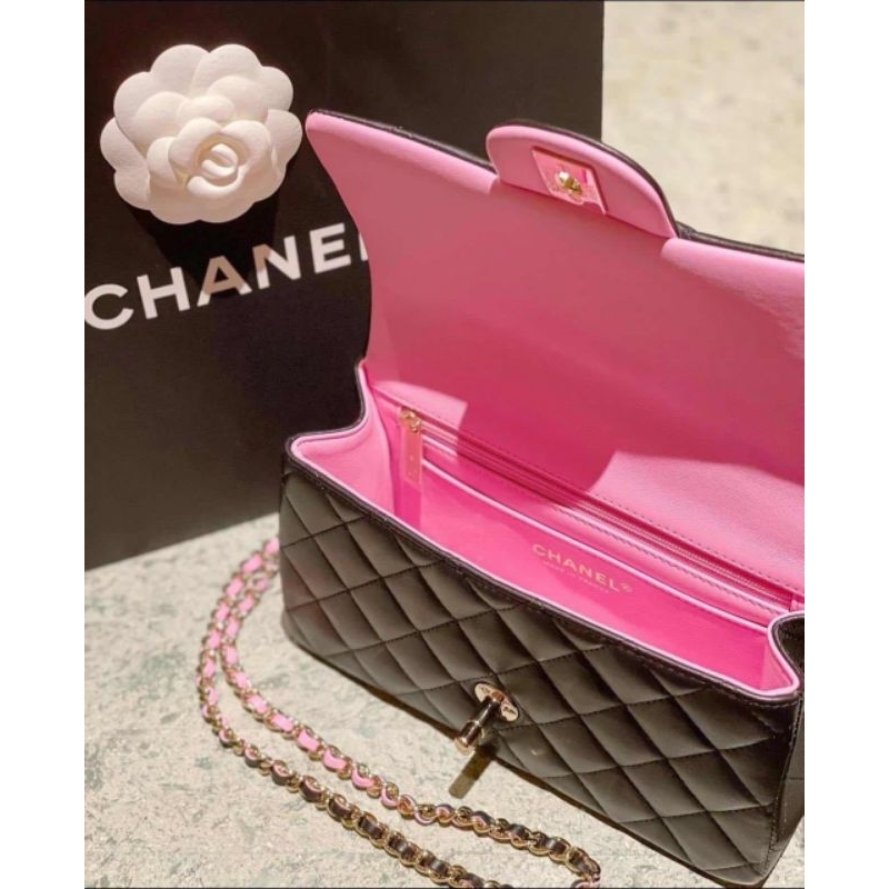 Túi xách nữ C.N mini mix màu phiên bản mới xinh dã man (hồng, trắng ,đen)sz20cm da mịn fullbox vip nam châm