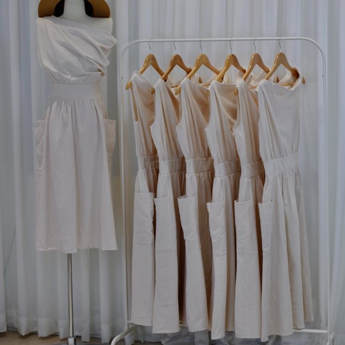 ĐẦM BỆT VAI HÀN QUỐC NỮ TÍNH M30 - 4 SEASONS CLOTHES