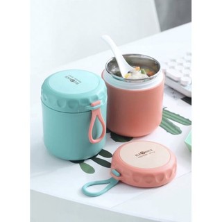 Bình ủ cháo cho bé 430ml, bình ủ cháo inox 304