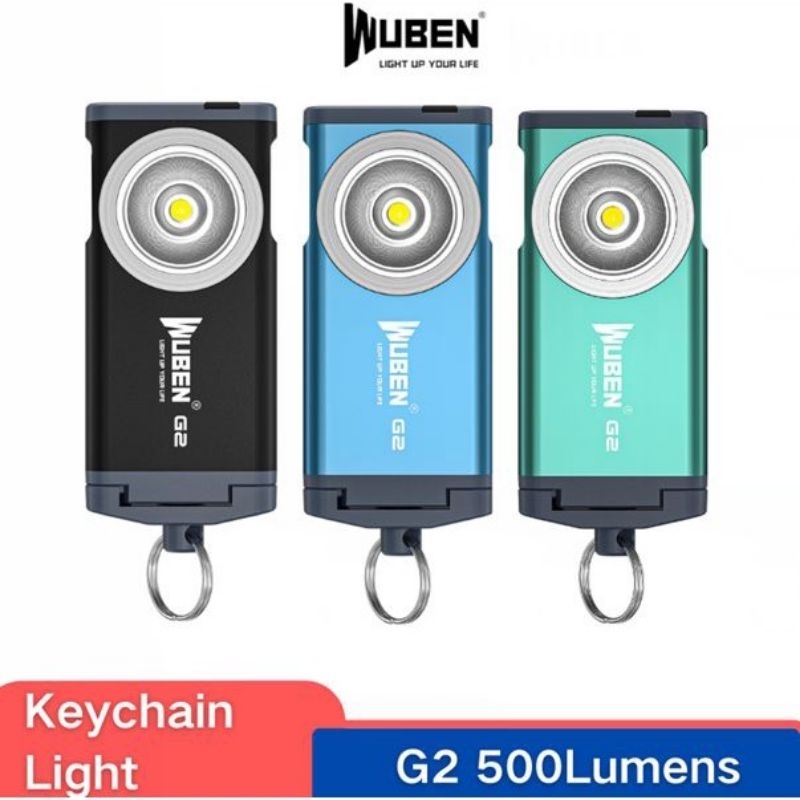 Đèn pin móc khóa Wuben G2 500lm, 5 chế độ sáng