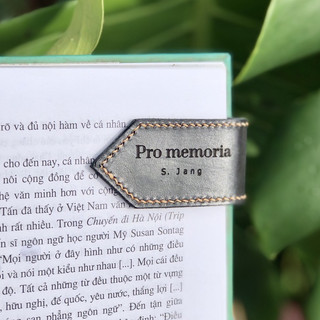Bookmark Nam Châm Khắc Tên, Bookmark Vintage, Đánh Dấu Sách Nam Châm Handmade By OZ Retro
