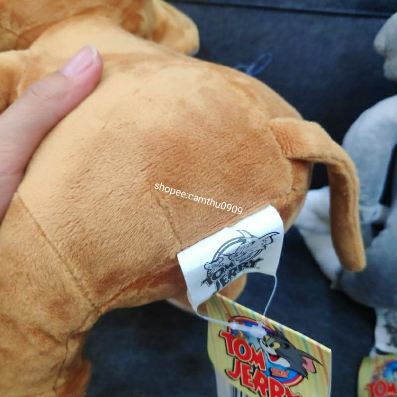 Gấu bông mèo tom & jerry đáng yêu,gấu bông hoạt hình tom and jerry chính hãng độc đáo