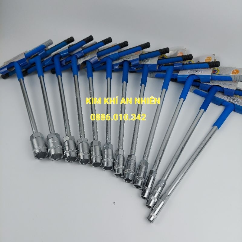 Bộ Cần siết chữ T đủ cỡ từ 8-19mm siêu cứng F0091 CMART