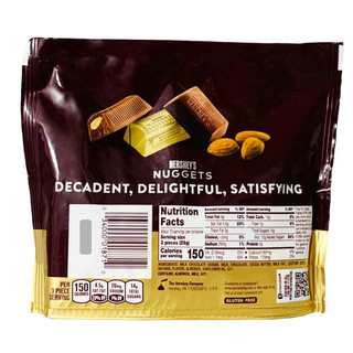 Socola Hershey Nuggets Sữa Nhân Hạnh Nhân 286g