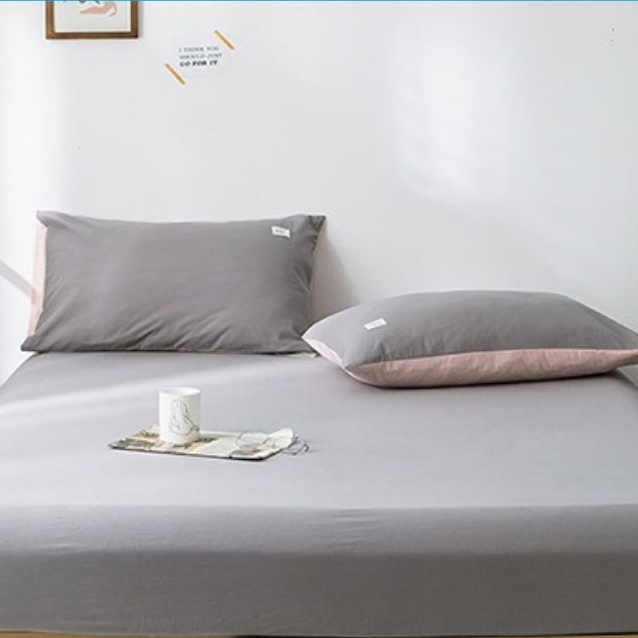 Vỏ gối nằm cotton tici ETAMI BEDDING áo gối cotton mềm mại thoáng mát màu trơn basic