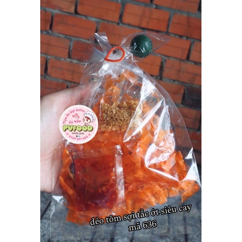 Bánh Tráng Dẻo Tôm Sợi Tắc Ớt Siêu Cay