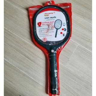 Vợt muỗi Điện Quang ĐQ EMR09 GW - mẫu mới 2022 - Pin sạc Lithium siêu bền - màu Xanh phối Trắng