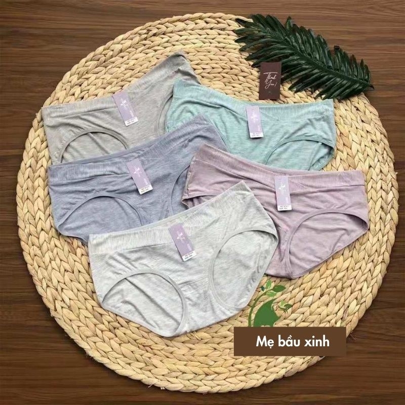 Quần Lót Bầu Cạp Chéo Cotton Đũi Thoáng Mát 40-80kg 7011