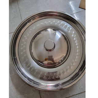 Nồi lẩu sống mâm vành 44cm inox cao cấp nấu được bếp từ