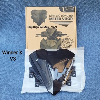 Mão Chắn Gió Xe WINNER X V3-V4 2022->2024 Đen Carbon Kiểu Malay