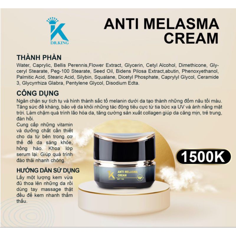 KEM HOA ANH ĐÀO MELASMA CREAM