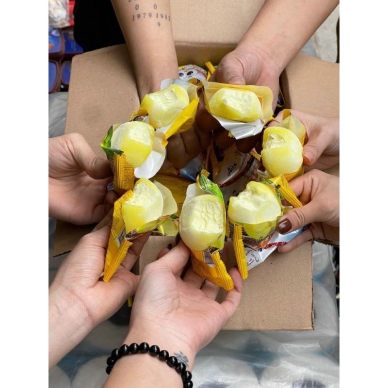 KEM MOCHI HADILAO mix 4 vị thùng 40 cái