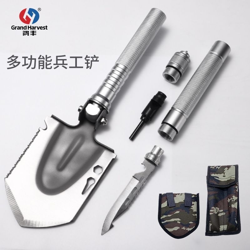 xẻng đa năng sinh tồn gấp gọn cực tiện lợi