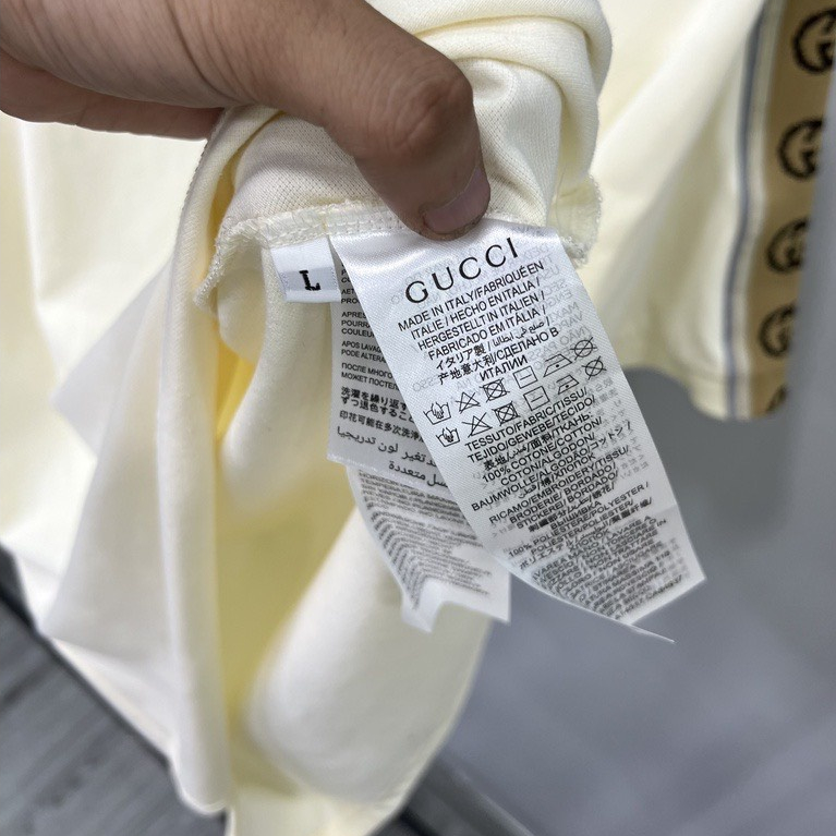 ẢNH THẬT - Áo Polo Gucci Logo Cầu Vai VNXK - ÁO PHÔNG CÓ CỔ NAM NỮ HÀNG XUẤT DƯ FULLTAG