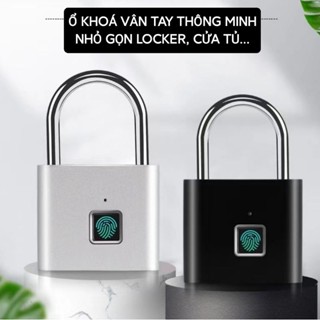  Ổ khoá vân tay thông minh khoá locker tủ cửa nhỏ 