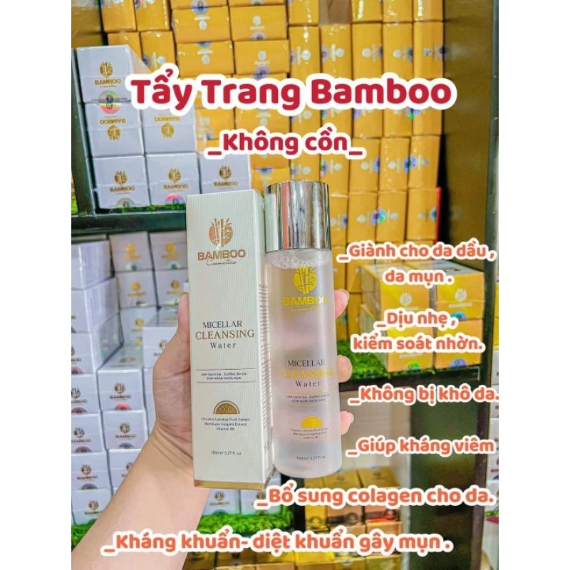 Tẩy trang dưa hấu Bamboo