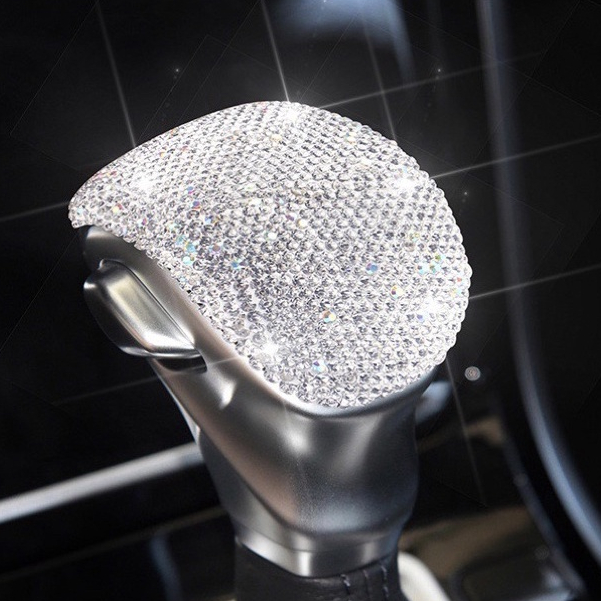 Ốp Cần Số Đính Đá Xe Kia Cerato, Kia K3 K3 18-21 Trang Trí Xe Hơi