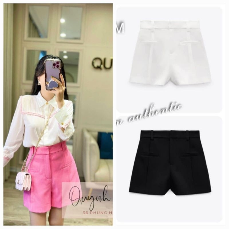 Quần short vải ZARA AUTHENTIC (3 MÀU)
