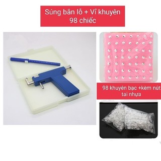 Dụng cụ bấm lỗ tai chuyên nghiệp,bấm lỗ mũi