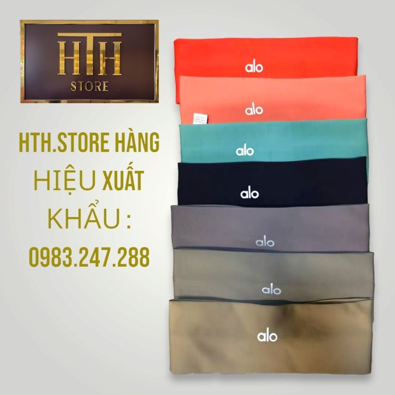 Băng đô đầu thấm hút mồ hôi ALO YOGA chính hãng