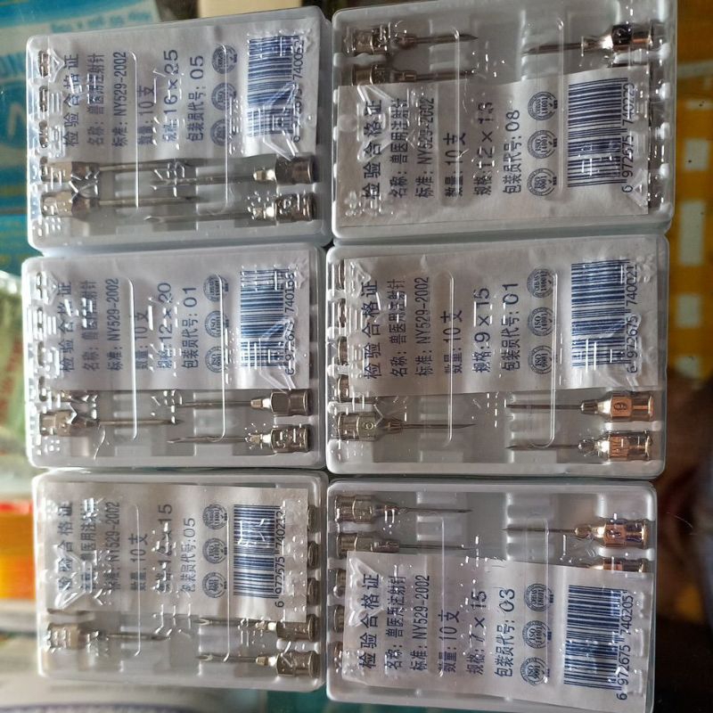 1 cái kim tiêm dùng trong thú y kim 7, 9, 10, 12, 16