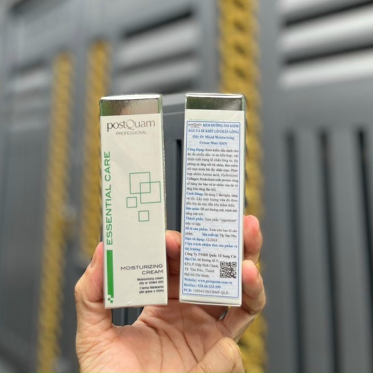 Postquam Moisturizing For oily skin - Kem dưỡng ẩm chuyên dụng cho da dầu, thu nhỏ lỗ chân lông