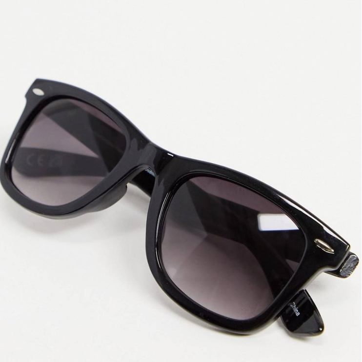 Kính Mango nữ thời trang màu đen chính hãng chống UV