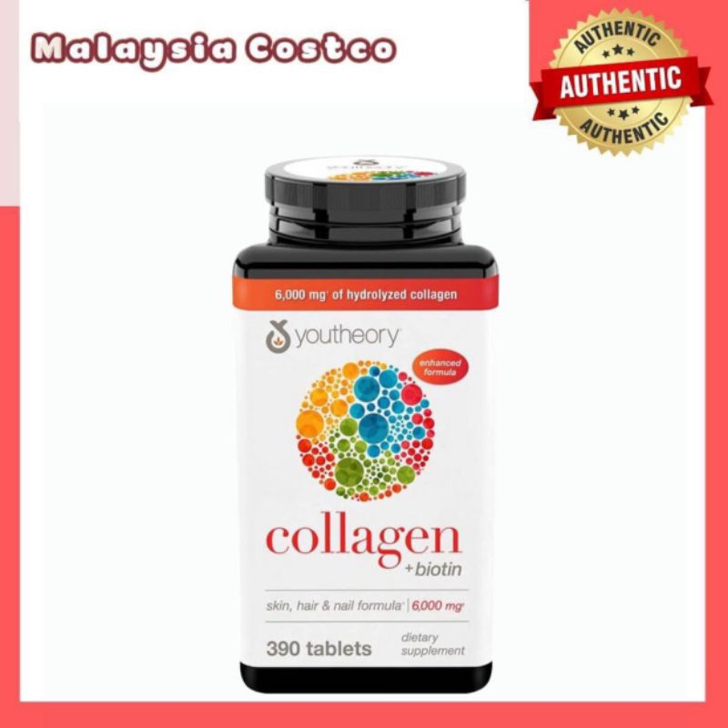 Viên Uống Collagen Youtheory 390 viên