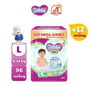Tã quần bobby lõi nén thần kì 3mm l104/xl92/l96 /xl84/xxl76 gạo non/l96+12/xl84+12 gạo non