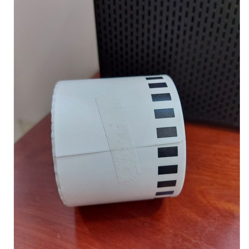 GIẤY IN NHÃN TƯƠNG THÍCH MÁY IN BROTHER QL700/QL800... ( 62mm.30m ) SĐT : 0938332950
