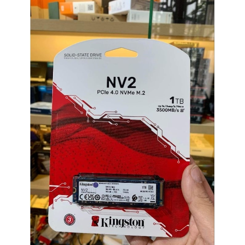 Ổ cứng Kingston 500GB 1TB NV2 M2 NVMe gen4x4 - Bảo hành 36 tháng