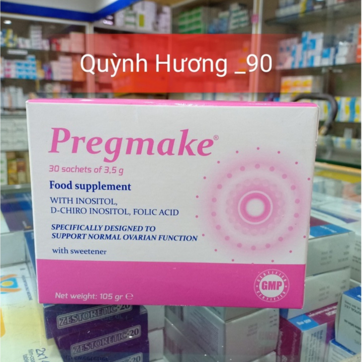 ( Chính hãng ) Pregmake hộp 30 gói giúp tăng cường sức khỏe nữ giới