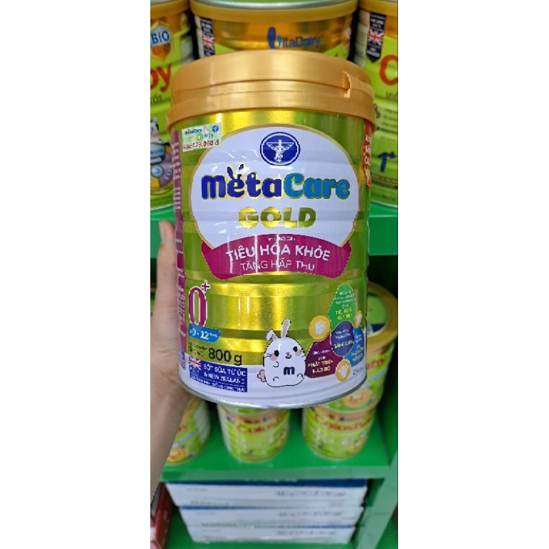 Sữa Bột Metacare 0_1 tháng, 1_2 tuổi 900gr