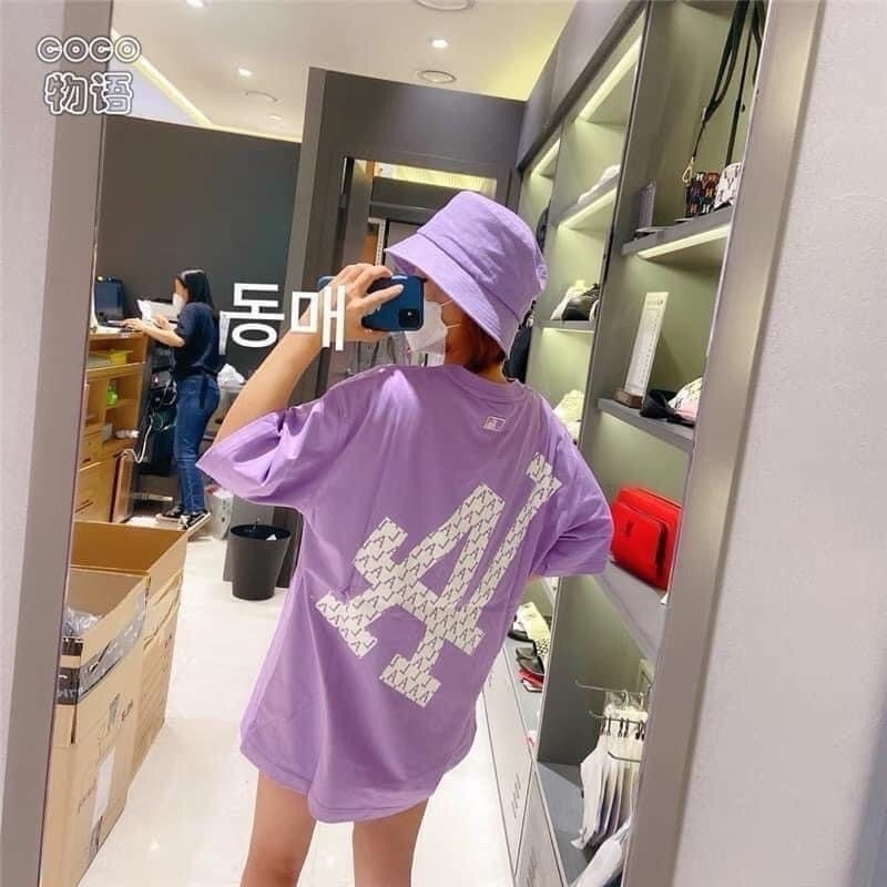 Áo Thun CAo CẤp Unisex Ny LA in nghiêng